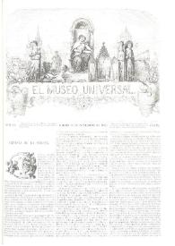 El museo universal. Núm. 46, Madrid 12 de noviembre de 1865, Año IX