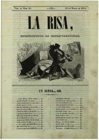 La risa : enciclopedia de extravagancias. Tom. II, Núm. 50, 24 de marzo de 1844