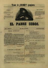 El padre Cobos. Año I, Número IV, 15 de octubre de 1854