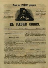 El padre Cobos. Año I, Número VI, 29 de octubre de 1854