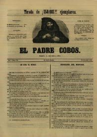 El padre Cobos. Año I, Número VIII, 12 de noviembre de 1854