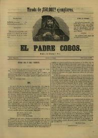 El padre Cobos. Año I, Número IX, 19 de noviembre de 1854