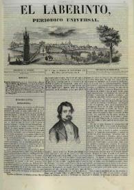 El laberinto. Núm. 2, jueves 16 de noviembre 1843