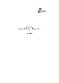 El Gnomo: boletín de estudios becquerianos. Núm. 4, 1995