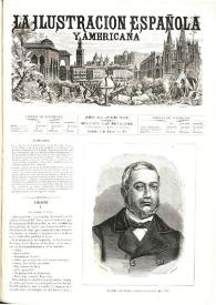 La Ilustración española y americana. Año XV. Núm. 22. Madrid, 5 de agosto de 1871