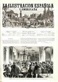 La Ilustración española y americana. Año XV. Núm. 31. Madrid, 5 de noviembre de 1871