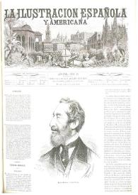 La Ilustración española y americana. Año XVII. Núm. 6. Madrid 8 de febrero de 1873