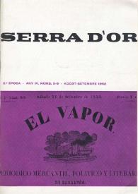Serra d'Or. Any IV, núms. 8-9, agost-setembre 1962