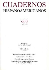 Cuadernos Hispanoamericanos. Núm. 660, junio 2005