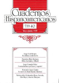 Cuadernos Hispanoamericanos. Núm. 539-540, mayo-junio 1995