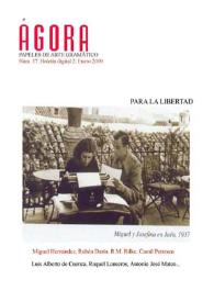 Ágora: papeles de arte gramático. Núm. 17, enero 2010