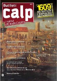 Calp : butlletí. Número 2, septiembre 2009