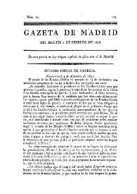 Gazeta de Madrid. 1808. Núm. 10, 2 de febrero de 1808
