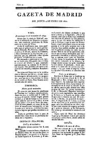 Gazeta de Madrid. 1810. Núm. 4, 4 de enero de 1810