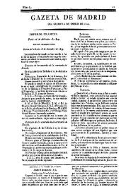 Gazeta de Madrid. 1810. Núm. 6, 6 de enero de 1810
