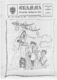 Gramma. Año 3, número 8, 1991