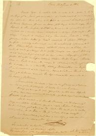 Carta a sus padres, 23 de junio de 1835