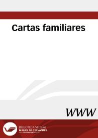 Archivo Mariano José de Larra - Fondo Paloma Barrios Gullón. Cartas familiares
