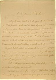 Carta de Tomás Jordán a Mariano José de Larra