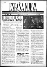 España Nueva : Semanario Republicano Independiente. Núm. 30, 15 de junio de 1946