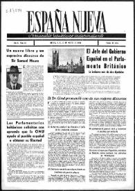 España Nueva : Semanario Republicano Independiente.. Núm. 38, 10 de agosto de 1946