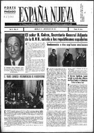 España Nueva : Semanario Republicano Independiente.. Núm. 46, 5 de octubre de 1946