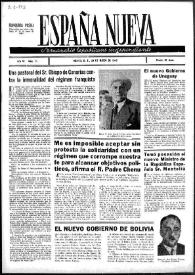 España Nueva : Semanario Republicano Independiente. Núm. 71, 29 de marzo de 1947