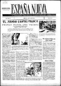 España Nueva : Semanario Republicano Independiente.. Núm. 74, 19 de abril de 1947