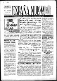 España Nueva : Semanario Republicano Independiente. Núm. 83, 26 de julio de 1947