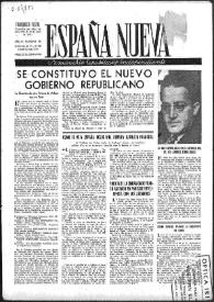 España Nueva : Semanario Republicano Independiente.. Núm. 88, 30 de agosto de 1947