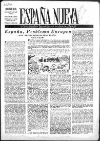 España Nueva : Semanario Republicano Independiente.. Núm. 109-110, 24 de enero de 1948