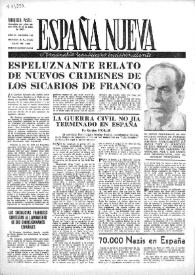 España Nueva : Semanario Republicano Independiente.. Núm. 134, 10 de julio de 1948