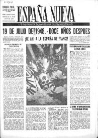 España Nueva : Semanario Republicano Independiente. Núm. 135-136, 19 de julio de 1948