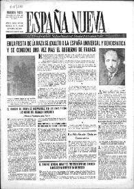 España Nueva : Semanario Republicano Independiente. Núm. 197-198, 15 de octubre de 1949