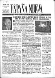 España Nueva : Semanario Republicano Independiente. Núm. 210-211, 21 de enero de 1950