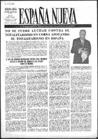 España Nueva : Semanario Republicano Independiente. Núm. 234-235, 12 de agosto de 1950