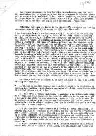 Acuerdos adoptados por los Partidos Republicanos. México, 1943
