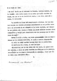 Carta de Carlos Esplá. 2 de junio de 1944