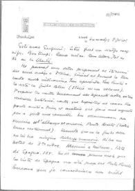 Carta de Carlos Esplá a Eugenio Xammar, 8 de julio de 1956
