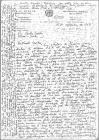 Carta de Eugenio Xammar a Carlos Esplá. Ginebra, 16 de septiembre de 1957