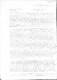 Carta de Eugenio Xammar a Carlos Esplá. Ginebra, 12 de marzo de 1959