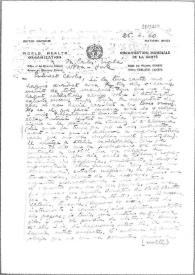 Carta de Eugenio Xammar a Carlos Esplá. Nueva York, 25 de junio de 1960
