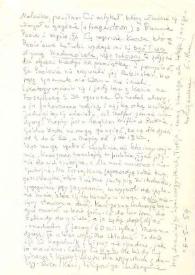 Carta dirigida a Aniela Rubinstein, 16-05-1959