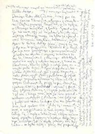 Carta dirigida a Aniela Rubinstein, 26-12-1959