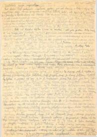 Carta dirigida a Aniela Rubinstein. Shwider (Polonia), 31-05-1946