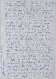 Carta dirigida a Aniela Rubinstein, 07-01-1955