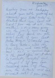 Carta dirigida a Aniela Rubinstein. Nueva York, 05-06-1957