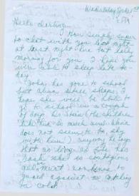 Carta dirigida a Aniela Rubinstein, 01-06-1960