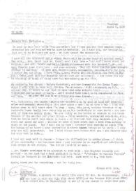 Carta dirigida a Aniela Rubinstein, 06-04-1978
