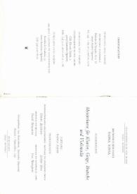 Cursos de Verano 1991 : Clases magistrales Piano Violín, Viola y Violonchelo = Summerkurse : Mesterkurse für Klavier, Geige, Bratsche und Violoncello